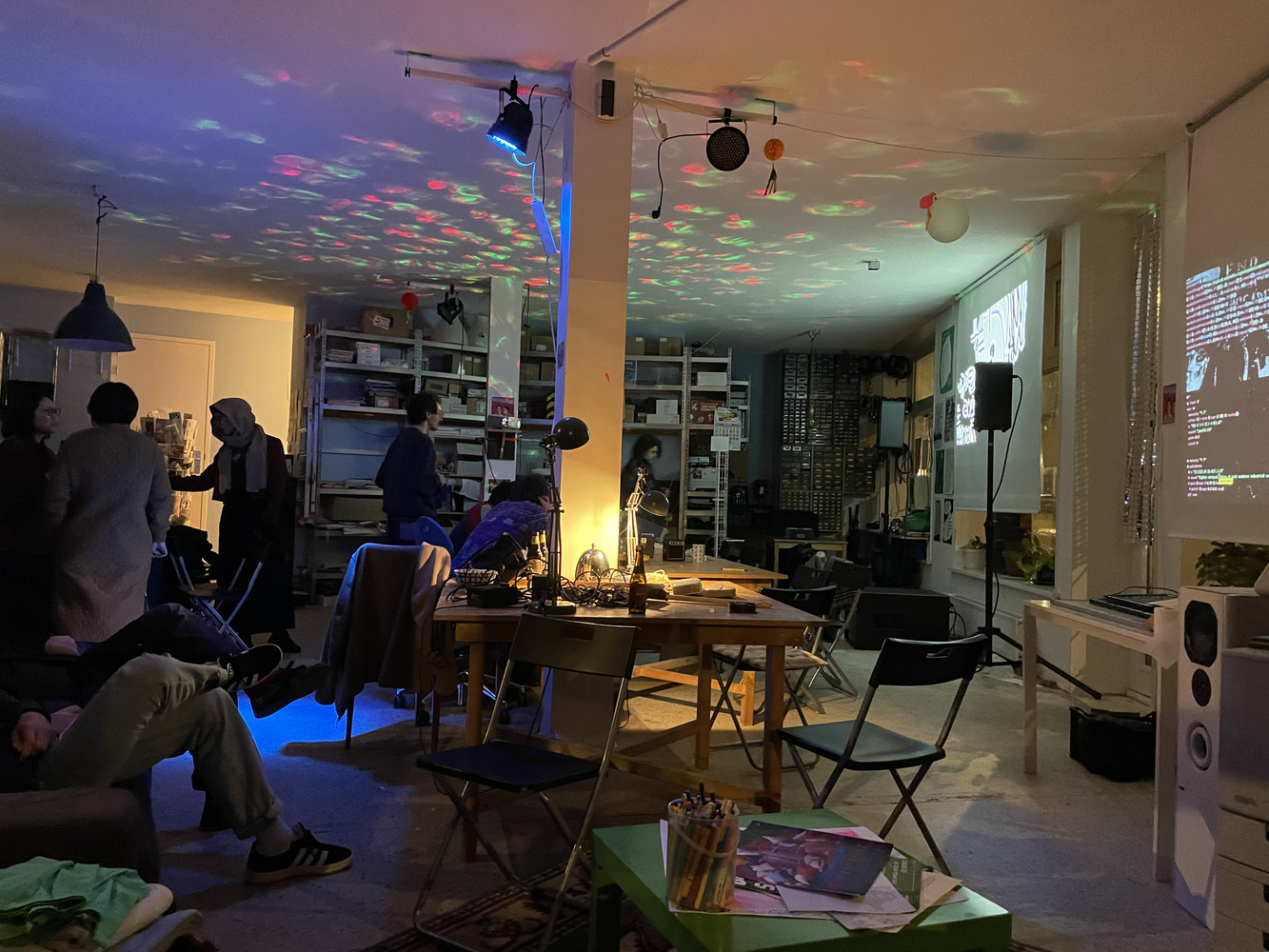messy space